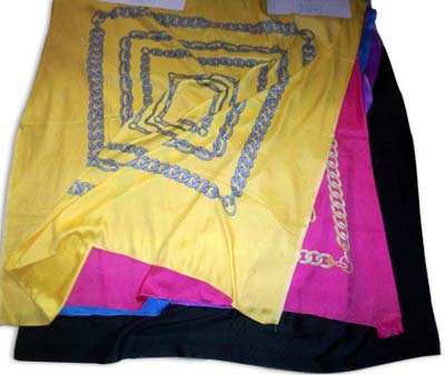 Manufacturers Exporters and Wholesale Suppliers of Polyester Scarf New Delhi Delhi